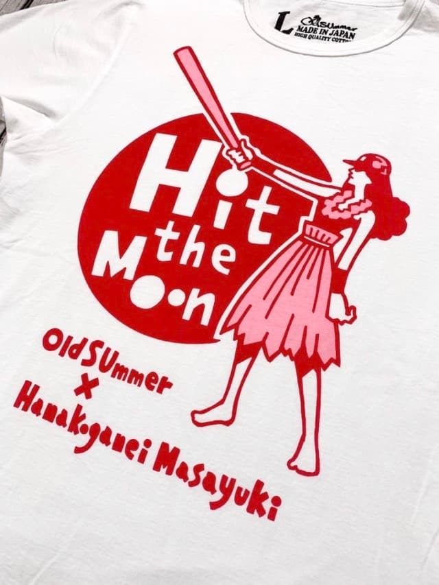 クルーネックtシャツ Hit The Moon