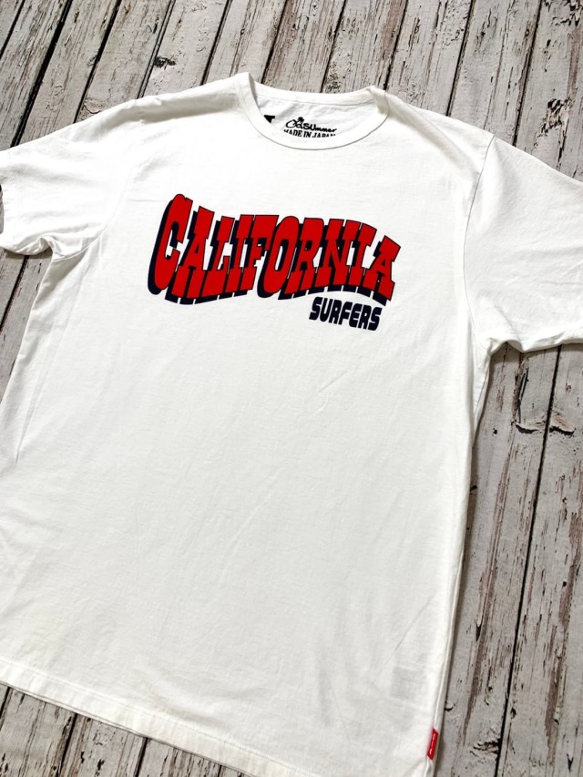 クルーネックtシャツ California Surf