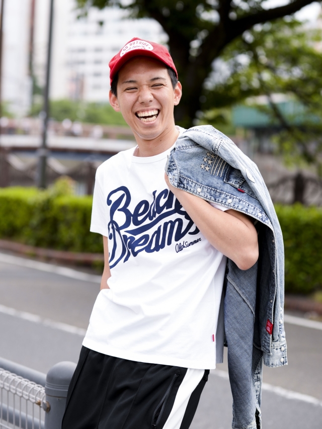 クルーネックtシャツ Beach Dreams